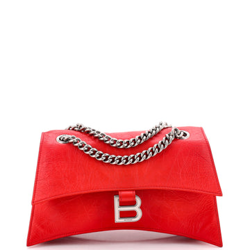 Balenciaga Crush Chain Flap Bag Leather Small