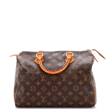 Louis Vuitton Speedy Handbag Monogram Canvas 30