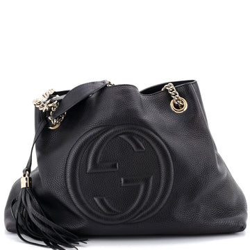Gucci Soho Chain Strap Shoulder Bag Leather Medium