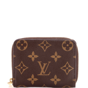 Louis Vuitton Zippy Coin Purse Monogram Canvas