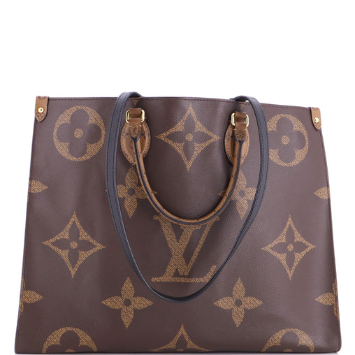 Louis Vuitton OnTheGo Tote Reverse Monogram Giant GM Brown 4320211
