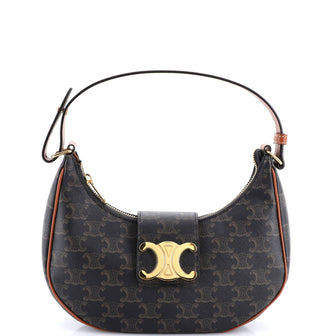 Celine Ava Triomphe Bag Triomphe Coated Canvas