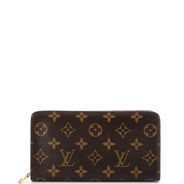 Louis Vuitton Porte-Monnaie Zippy Wallet Monogram Canvas