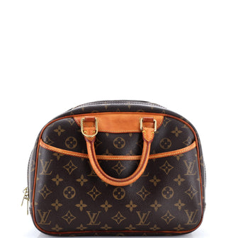 Louis Vuitton Trouville Handbag Monogram Canvas