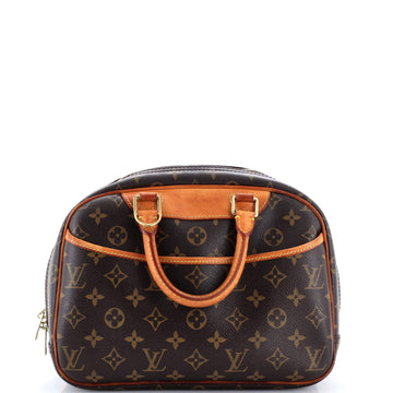 Louis Vuitton Trouville Handbag Monogram Canvas