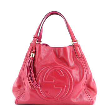 Gucci Soho Shoulder Bag Patent Medium