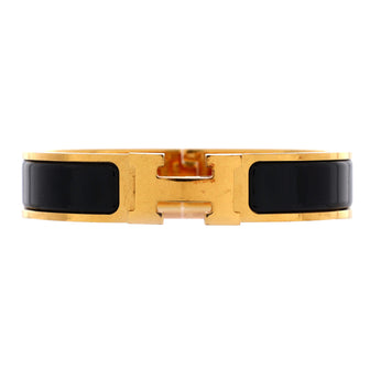 Hermes Clic H Bracelet Enamel Narrow