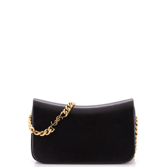 Saint Laurent Elise Shoulder Bag Leather Small