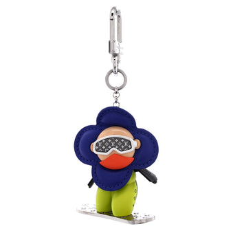 Louis Vuitton Vivienne Skateboarder Bag Charm and Key Holder Wood and Resin