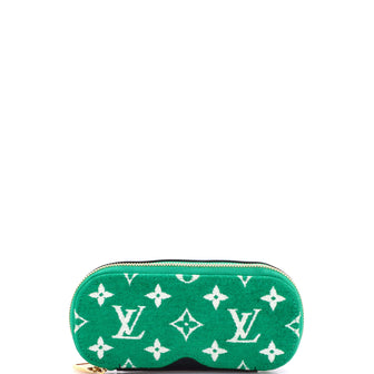 Louis Vuitton Glasses Case LV Match Monogram Jacquard Velvet GM