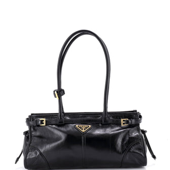 Prada Bonnie Handbag Vitello Shine Medium