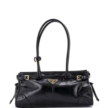 Prada Bonnie Handbag Vitello Shine Medium