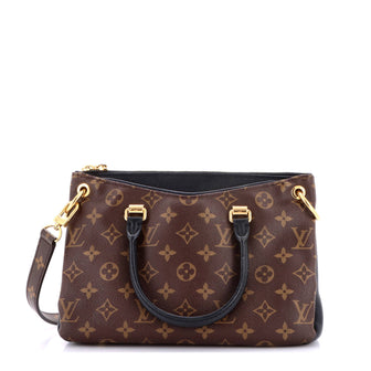 Louis Vuitton Pallas Tote Monogram Canvas with Leather BB