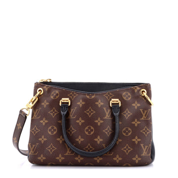 Louis Vuitton Pallas Tote Monogram Canvas with Leather BB