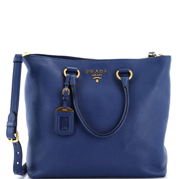 Prada Convertible Shopper Tote Vitello Daino Large