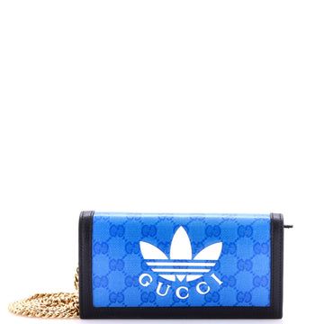 Gucci x adidas Wallet on Chain GG Coated Canvas