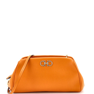 Salvatore Ferragamo Gancini Crossbody Bag Leather Small