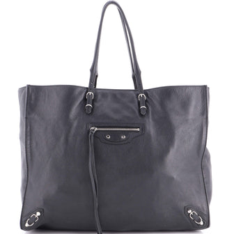 Balenciaga Papier A4 Classic Studs Bag Leather Medium