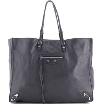 Balenciaga Papier A4 Classic Studs Bag Leather Medium