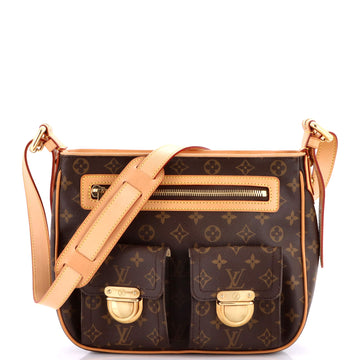 Louis Vuitton Hudson Handbag Monogram Canvas GM