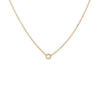 Cartier Cartier D'Amour Pendant Necklace 18K Yellow Gold and Diamond XS