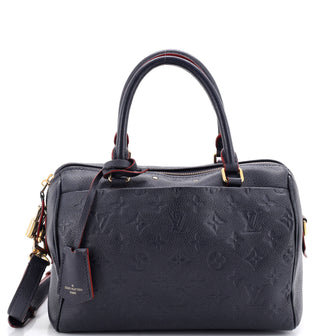 Louis Vuitton Speedy Bandouliere NM Bag Monogram Empreinte Leather 25
