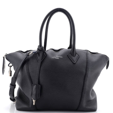 Louis Vuitton Soft Lockit Handbag Leather PM