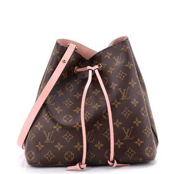 Louis Vuitton NeoNoe Handbag Monogram Canvas with Leather MM
