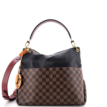 Louis Vuitton Maida Handbag Damier with Leather