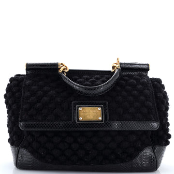 Dolce & Gabbana Miss Sicily Bag Crochet Large