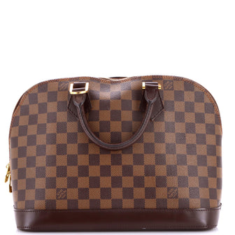 Louis Vuitton Vintage Alma Handbag Damier PM