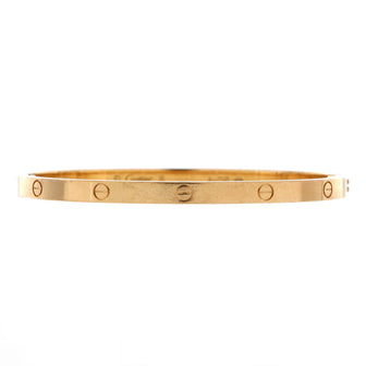 Cartier Love Bracelet 18K Yellow Gold Small