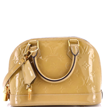 Louis Vuitton Alma Handbag Monogram Vernis BB