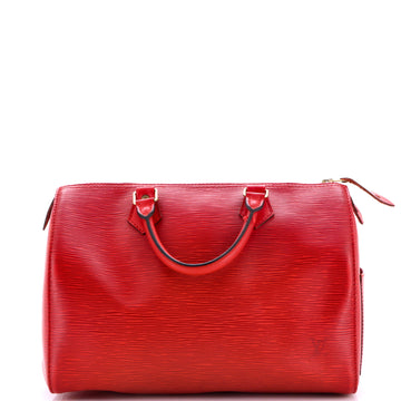 Louis Vuitton Speedy Handbag Epi Leather 30