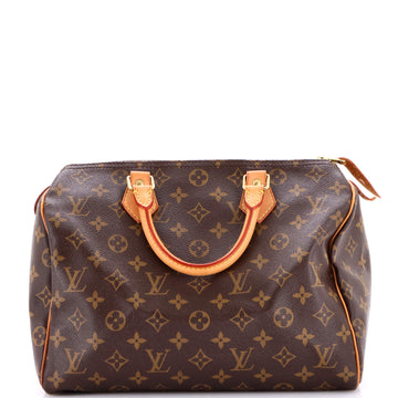 Louis Vuitton Speedy Handbag Monogram Canvas 30