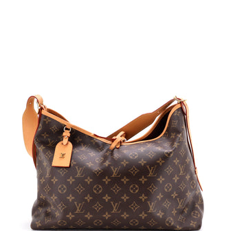 Louis Vuitton CarryAll Hobo Monogram Canvas MM