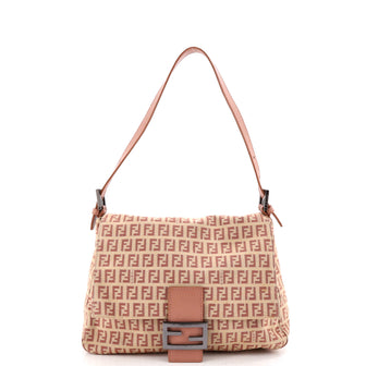 Fendi Mama Forever Bag Zucchino Canvas Large