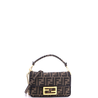 Fendi Baguette NM Bag Zucca Canvas Mini