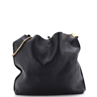 Saint Laurent Suzanne Hobo Leather Medium