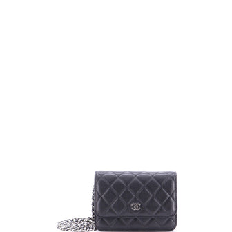 Chanel Wallet on Chain Quilted Caviar Mini