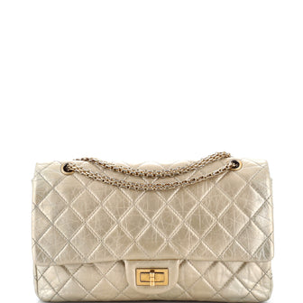 Chanel Reissue 2.55 Flap Bag Quilted Aged Calfskin 227