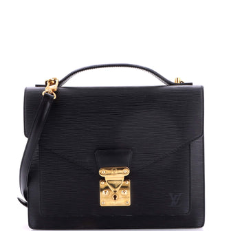 Louis Vuitton Monceau Handbag Epi Leather