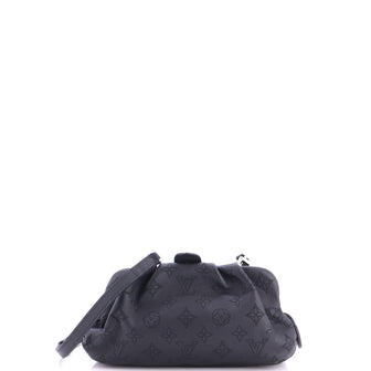 Louis Vuitton Scala Pouch Bag Mahina Leather Mini