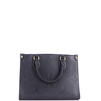 Louis Vuitton OnTheGo Tote Monogram Empreinte Giant PM