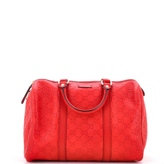 Gucci Joy Boston Bag Guccissima Leather Medium