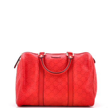 Gucci Joy Boston Bag Guccissima Leather Medium