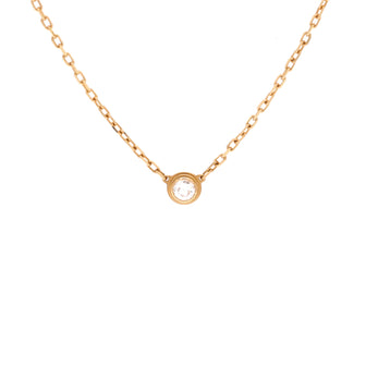 Cartier Cartier D'Amour Pendant Necklace 18K Rose Gold with Diamond Small