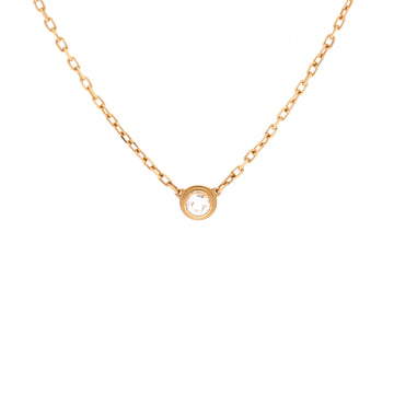 Cartier Cartier D'Amour Pendant Necklace 18K Rose Gold with Diamond Small