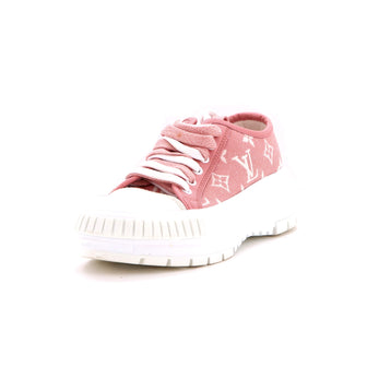 Louis Vuitton Women's LV Squad Sneakers Monogram Denim Canvas
