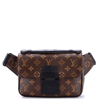 Louis Vuitton S Lock Sling Bag Macassar Monogram Canvas